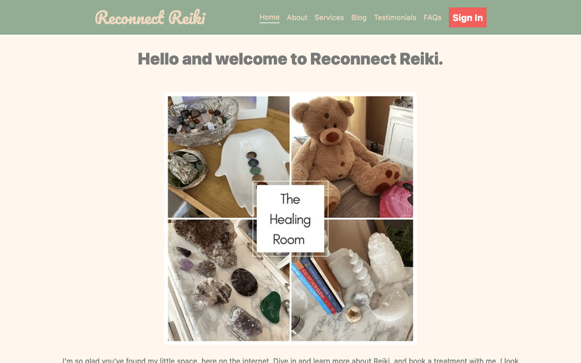 screenshot for Reconnect Reiki